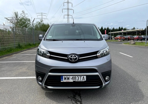 Toyota Proace Verso cena 149000 przebieg: 51000, rok produkcji 2022 z Zagórz małe 121